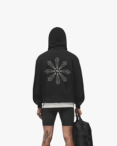Sudadera con Capucha Premium Extra Grande de Felpa de Algodón Pesado, Sudadera Personalizada, Fabricante de Ropa Urbana OEM ODM - Product Image 5