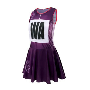 Uniforme de Netball Transpirable de Poliéster para Entrenamiento, Ropa Deportiva Elegante para el Día del Partido, Personalizable para Clubes Profesionales - Product Image 1