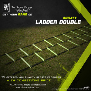 Agility Ladder double - pro Training <b>Track</b> <b>Sled</b> Footwork Drill Equipment with Carry Bag for Soccer Field Practice - Product Image 3