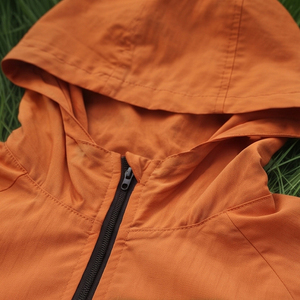 Unisex Hoodie Windbreaker Shorts Set Lightweight Quick Dry <b>Wind</b> <b>Breaker</b> Shorts Two Piece Set Unisex 100% Nylon Rain Suit - Product Image 5