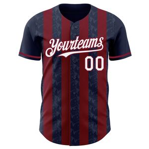 Custom 100% Polyester Baseball Jersey Full Button Sublimation Print Short Sleeve Team Uniform All Seasons Wholesale - Product Image 6