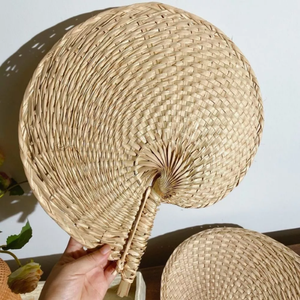 Abanico de Bambú Tejido para Bodas, Interiores, Exteriores y Playa |   Mejoras para el Hogar |   Calefacción, Refrigeración y Aire Acondicionado |   Ventiladores Portátiles - Product Image 4
