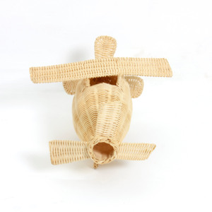 Avions jouets pour enfants, prix le plus bas, en rotin naturel tressé, jouets interactifs pour bébés - Product Image 4