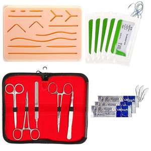 Kit de pratique de dissection chirurgicale en acier inoxydable de qualité supérieure, 7 pièces, avec instruments manuels par Grip Surgical - Product Image 3