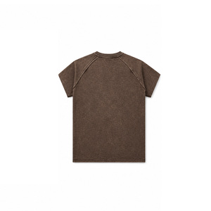 เสื้อยืดแร็กแลน OEM ผ้าฝ้ายนุ่ม คอกลม เสื้อผ้าสั่งทำขายส่ง ผู้ผลิตเสื้อผ้ากีฬา เสื้อยืดแร็กแลนแห้งเร็ว - Product Image 2