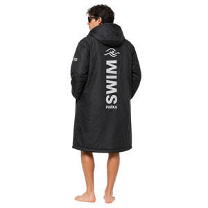 Parka de Natación Unisex, Impermeable, con Forro Polar Grueso y Capucha, para Nadadores, Buceadores, Surfistas y Actividades al Aire Libre en la Playa - Product Image 5