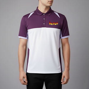 Nuevo Artículo TERZO SPORTS Camiseta Blanca de Manga Corta para Hombre con Logotipo de Llama, Secado Rápido, Transpirable, Tejido de Punto, Corte Regular, Informal - Product Image 1
