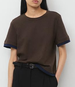 เสื้อยืดผู้หญิง OEM ผ้าฝ้าย ผลิตในบังกลาเทศ ส่งออกได้ ระบายอากาศดี ไม่ยับ ไม่เป็นขุย เป็นมิตรกับสิ่งแวดล้อม แห้งเร็ว แขนสั้น - Product Image 3
