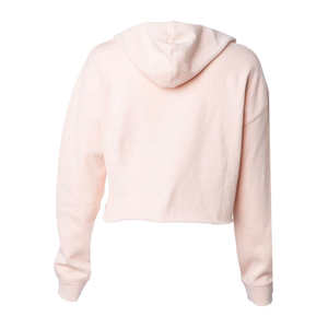 Hoodies pour femmes en gros, personnalisables, crop top à manches longues en polaire, OEM, avec logo personnalisé - Product Image 2