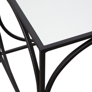 Table basse carrée Vandana Elara Lunaris en métal noir - Product Image 2