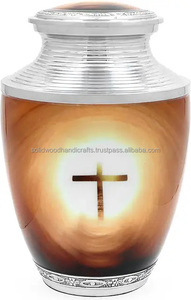 Urnes de crémation pour adultes faites à la main pour cendres Urnes funéraires pour hommes et femmes à bas prix - Product Image 2