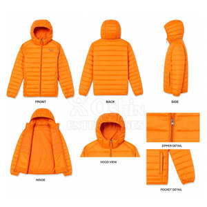 Pakistan Manufacturer Best Quality Made Puffer <b>Jacket</b> Custom Design Plus Size Winter <b>Jacket</b> With <b>Long</b> Sleeves - Product Image 6