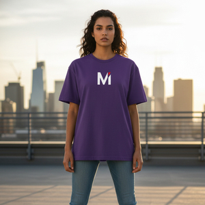 Camiseta Oversize de Algodón Grueso con Hombros Caídos, Estilo Urbano, Lisa, con Logo Personalizado, de Alta Calidad para Hombre - Product Image 6