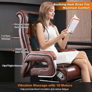 Faltbare Shiatsu-Massagematte mit 10 Vibrationsmotoren für Ganzkörperentspannung - Product Image 2