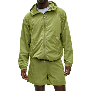 Conjunto Deportivo Cortavientos Unisex de Alta Calidad para Otoño, Corte Regular, 100% Nailon, Ecológico, Transpirable, Nuevo - Product Image 5