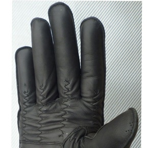 Gants en cuir à doigts entiers, respirants, avec fermeture auto-agrippante, imperméables, antidérapants, compatibles écran tactile, ajustables - Product Image 5