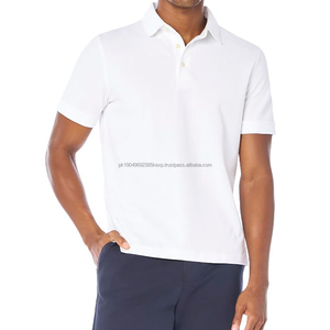 Camiseta Polo Clásica de Manga Corta para Hombre, de Algodón, con Logotipo Bordado Personalizado, Polo de Algodón Pima - Product Image 2