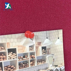 กระดานประกาศผ้าสักหลาดสีแดง SYH พร้อมกรอบและคุณสมบัติแสดงข้อความที่ทนทาน - Product Image 4