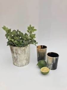 Vaso de Vidrio Hecho a Mano, Ecológico, con Acabado Pulido, Reutilizable, para Bar, Regalo de Lujo, REHMAN CRAFT Natural - Product Image 4