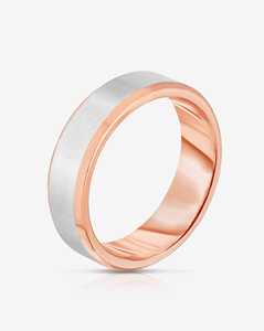6mm Wedding Band 14k 18k Solid Gold Unique Solitaire Stackable Minimalist Luxury Everyday Statement <b>Rings</b> Gift For <b>Men</b> Wholesale - Product Image 5