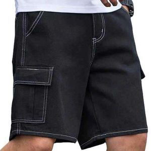 Shorts en jean décontractés pour femmes, style streetwear, taille mi-haute, bords bruts, délavage moyen, respirants, séchage rapide, coupe droite, 100% coton, vente en gros - Product Image 3