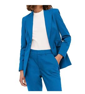 Hot Selling Women Business Office <b>Suit</b> Polyester Blended Long Sleeve Fashion Blazer Office Tuxedo <b>Suit</b> Set Business Wedding <b>Suit</b> - Product Image 4