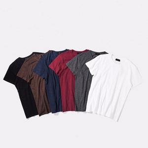 เสื้อยืดแขนสั้นผ้าฝ้ายสีพื้นทรงหลวมสไตล์ลำลองปักลายอเนกประสงค์ แห้งเร็ว ระบายอากาศได้ดี - Product Image 6