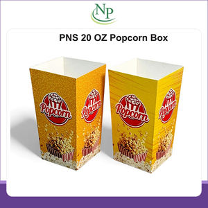Cajas de palomitas de maíz de papel de 20 oz, ecológicas y desechables, muy demandadas y de los más vendidos, a buen precio, de un fabricante indio. - Product Image 2
