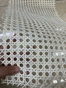 Rollo de Mimbre Natural Transpirable Blanqueado, Malla de Ratán para Decoración de Gabinetes y Reparación de Muebles - Product Image 6