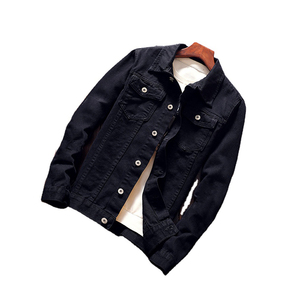 Chaqueta Vaquera para Hombre, Estilo Vintage, Prenda Exterior de Moda con Ajuste Cómodo para Actividades al Aire Libre, Salidas Casuales y Viajes a Dhaka - Product Image 1