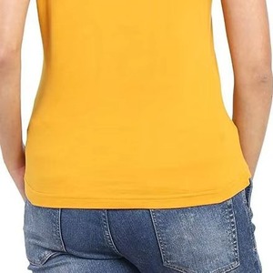 Camisetas Básicas Ajustadas de Último Diseño para Mujer en Venta, Camisetas para Mujer en Todos los Colores y Tallas - Product Image 6