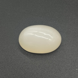 HAYAAT GEMS - Piedra Preciosa de Piedra Lunar Blanca Natural, Cabujón Ovalado |   Piedra Pulida Lisa de 20x14.4x10mm, 23.05 Quilates, para Fabricación de Joyas - Product Image 6