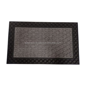 เสื่อโพลีโพรพิลีนรูปสี่เหลี่ยมผืนผ้าพร้อมแผ่นรองยางและขอบ - Product Image 6