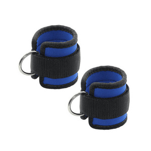 Sangle de cheville à boucle auto-agrippante pour machine à câbles, brassard de gym rembourré réglable avec ajustement sécurisé pour les entraînements de jambes - Product Image 2