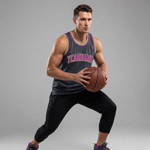 Trending basketball jersey Wholesale In Stock Customized Men Basketball Sets withstand repeated washing - Product Image 4