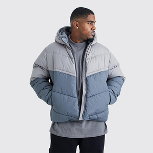 เสื้อแจ็คเก็ตวาร์ซิตี้ลำลองสำหรับฤดูใบไม้ผลิ ดีไซน์กระเป๋าคู่ โลโก้ด้านหน้า ราคาโรงงานขายส่ง OEM ไซส์ใหญ่สำหรับผู้ชาย กันน้ำและระบายอากาศได้ - Product Image 2