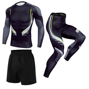 <b>Compression</b> <b>Underwear</b> Gym Sportswear Unisex Tights Training Workout Jogging Sports Set Running Rash Guard Tracksuit Seamless - Product Image 6