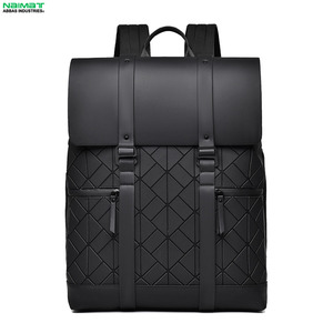 New Custom Design Men Business Laptop Backpack Large Capacity Students Bookbag Waterproof School Bag with USB Charging - Product Image 1