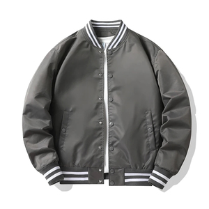 Blouson aviateur de style américain de haute qualité pour homme, veste de printemps et d'automne à simple couche, modèle standard - Product Image 1