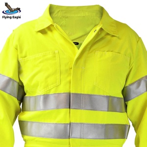 Combinaisons de travail respirantes, antistatiques, réfléchissantes, en coton, haute visibilité, vêtements de protection durables - Product Image 5