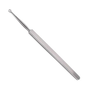 Surgical Stainless Steel Manual Buck Ear Curettes Blunt 165mm 44-610-010 Precision ENT <b>Instrument</b> Reusable High-<b>Temperature</b> - Product Image 6