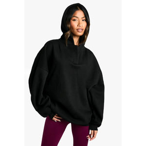 High Quality Custom Logo Cotton <b>Long</b> Sleeve Women <b>Sweatshirt</b> Breathable Sustainable Casual Wear Plain Ladies <b>Sweatshirt</b> - Product Image 1