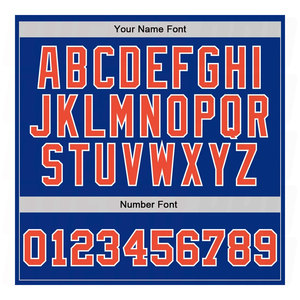 Camiseta de Baloncesto Retro Personalizada, Color Naranja Real y Blanco, Auténtica, Sin Logotipo, Uniforme de Baloncesto Vintage Sublimado Premium, Transpirable - Product Image 4