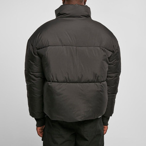 Blouson matelassé haute performance pour homme, conception unique, logo personnalisé, collection hiver 2026, vente en gros - Product Image 3