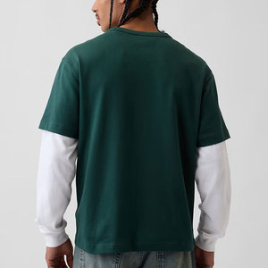 เสื้อยืดผู้ชายแขนสั้นขายดีออนไลน์ ระบายอากาศได้ 100% ดีไซน์โดดเด่น ผลิตจากผ้าฝ้าย - Product Image 3