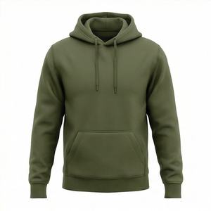 Custom Hoodies <b>Men's</b> Cotton Heavy Weight Luxury Quality Puff Printing Oversized Streetwear Pullover Premium Fit Customized Color - Product Image 1