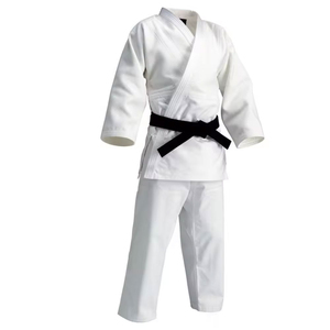 High Quality 100% Cotton Blue BJJ Brazilian Jiu Jitsu Gis Kimonos Stretch Quick Dry Lightweight Contrasting Color <b>Stitching</b> - Product Image 2