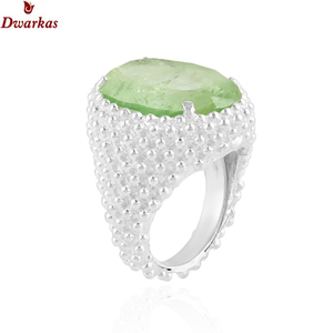 Handmade elegant <b>rings</b> 925 sterling silver Doublet paraiba <b>quartz</b> gemstone texture <b>ring</b> ready stock cheap price - Product Image 2