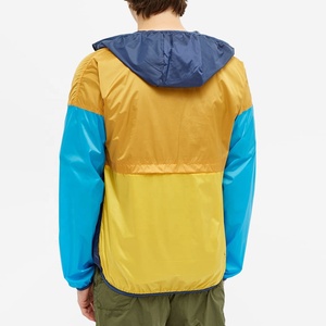 Sudadera con capucha y cremallera para hombre personalizada OEM chaquetas ligeras deportivas para correr al aire libre con logotipo ropa de calle cortavientos de primavera - Product Image 6