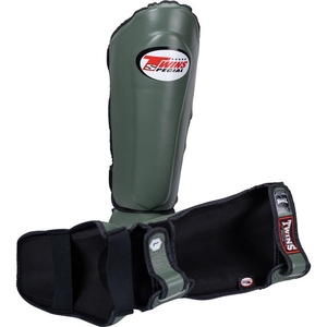 Protège-tibias de boxe professionnels ajustables à scratch, en cuir PU 100%, qualité supérieure, vente chaude, AI-SG-058 - Product Image 3